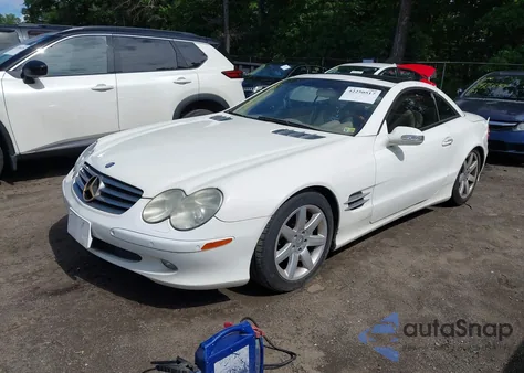 2003 Mercedes-Benz Sl 500 from USA, damaged, VIN WDBSK75F73F045221